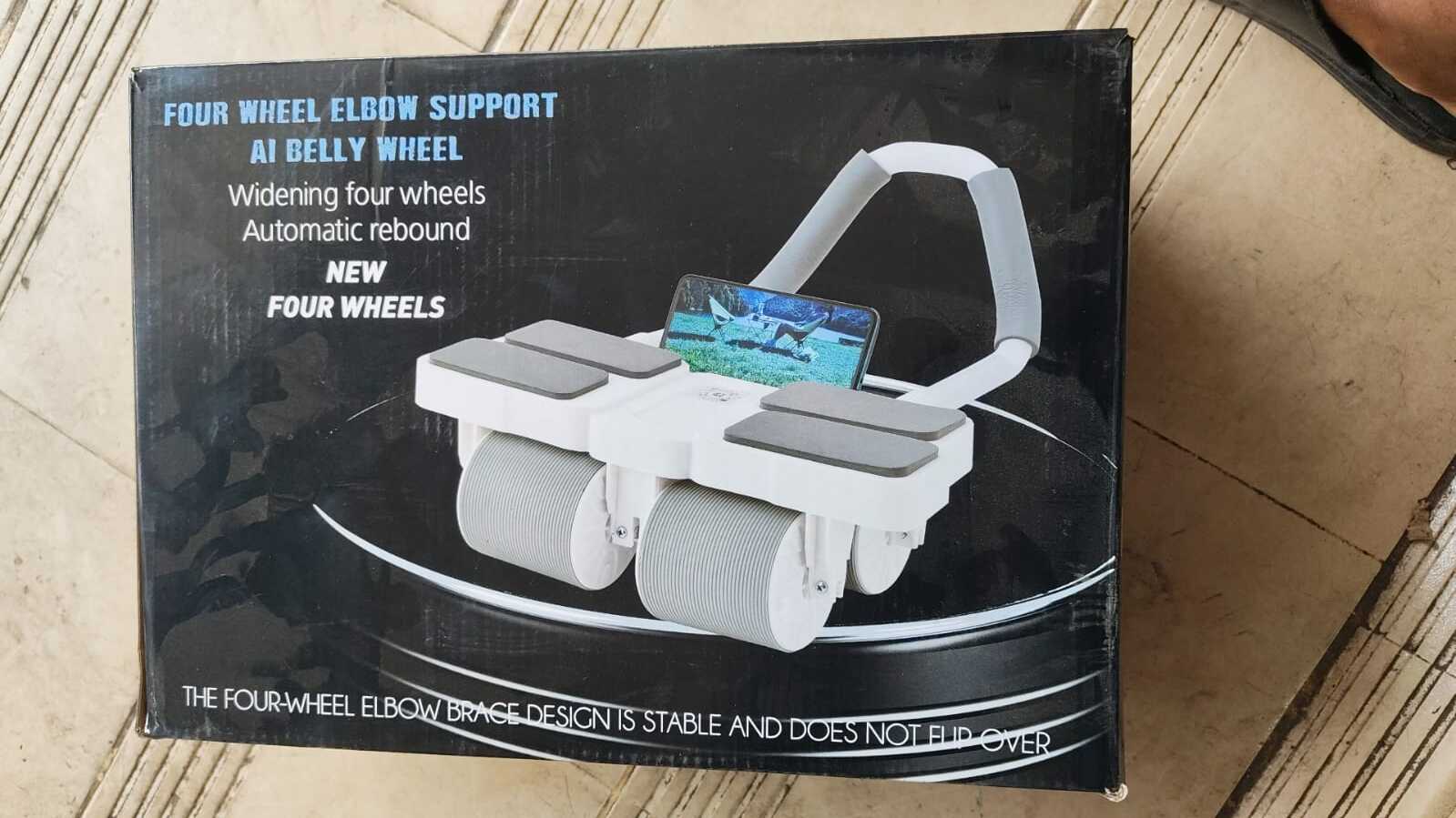 4 wheels abs roller